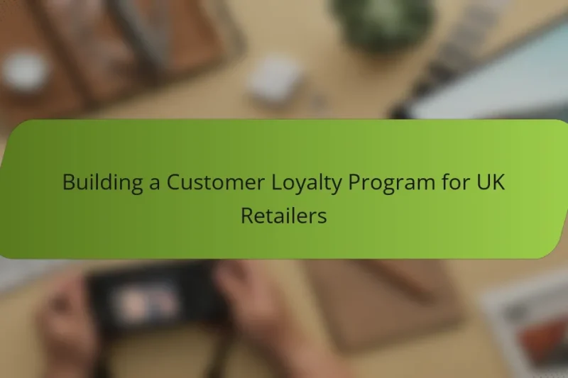 Building a Customer Loyalty Program for UK Retailers