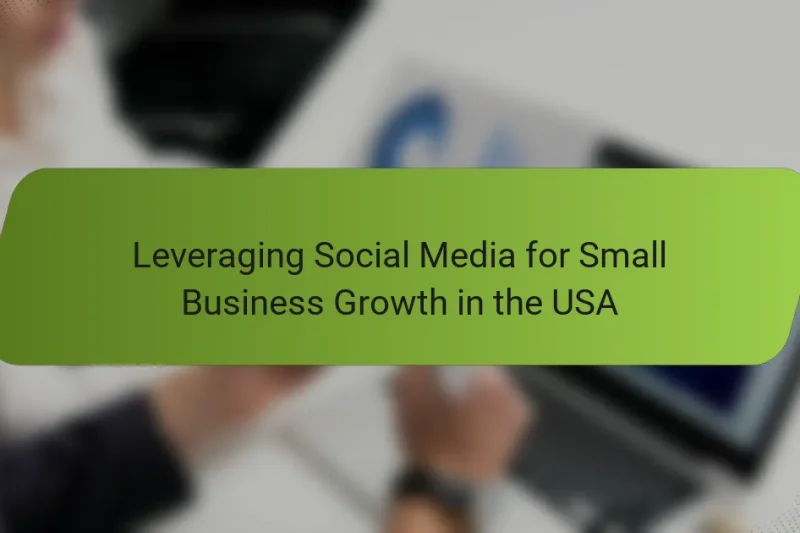 Leveraging Social Media for Small Business Growth in the USA